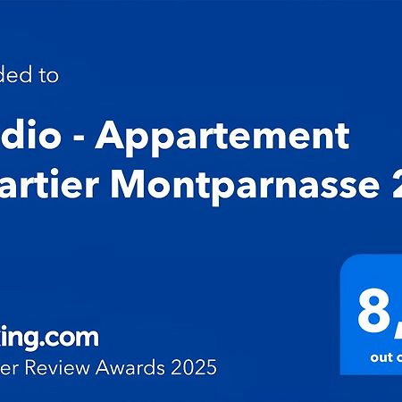 Studio - Appartement Quartier Montparnasse 2 Free Netflix Paris Extérieur photo